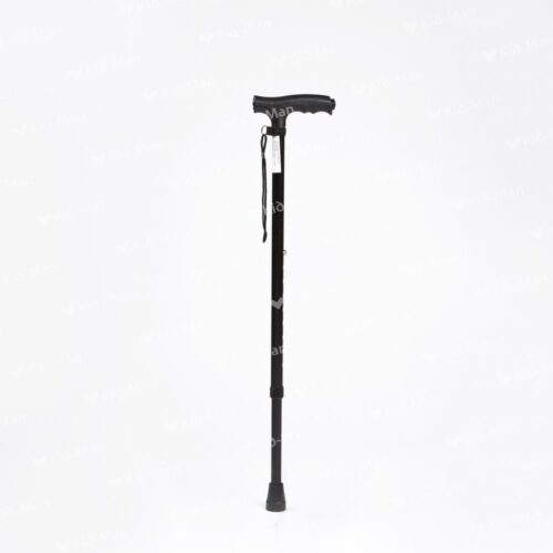 Aluminium wand with LED spotlight