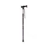 Aluminium stick with plastic handle